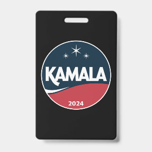 Vintage Kamala Harris 2024 Für die Präsidentschaft Ausweis