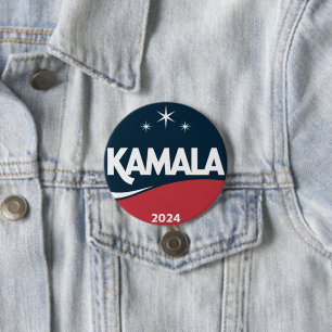 Vintage Kamala Harris 2024 Für die Präsidentschaft Button