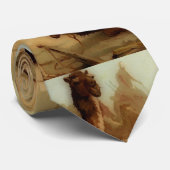 Vintage Kamele Krawatte (Gerollt)