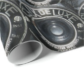 Vintage Kamera 2 Geschenkpapier (Rolleneckpunkt)