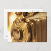Vintage Kamera 2 Postkarte (Vorne/Hinten)