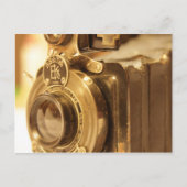 Vintage Kamera 2 Postkarte (Vorderseite)
