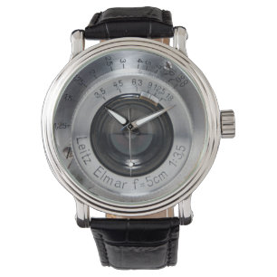 VINTAGE KAMERA 3 Deutsche Linsenuhr Armbanduhr