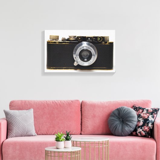 VINTAGE KAMERA 3 Rangefinder 1932 - Leinwand (Insitu (Wohnzimmer))
