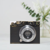 VINTAGE KAMERA 3 Rangefinder 1932 Postkarte (Stehend Vorderseite)