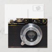 VINTAGE KAMERA 3 Rangefinder 1932 Postkarte (Vorne/Hinten)
