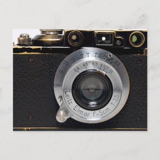 VINTAGE KAMERA 3 Rangefinder 1932 Postkarte (Vorderseite)
