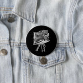 Vintage Kamera - antikes Button (Beispiel)