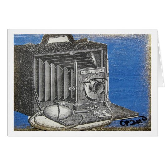Vintage-Kamera ATC (Vorderseite (Horizontal))