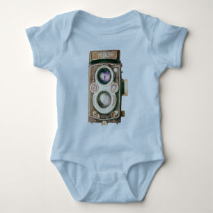 Vintage Kamera Baby Strampler
