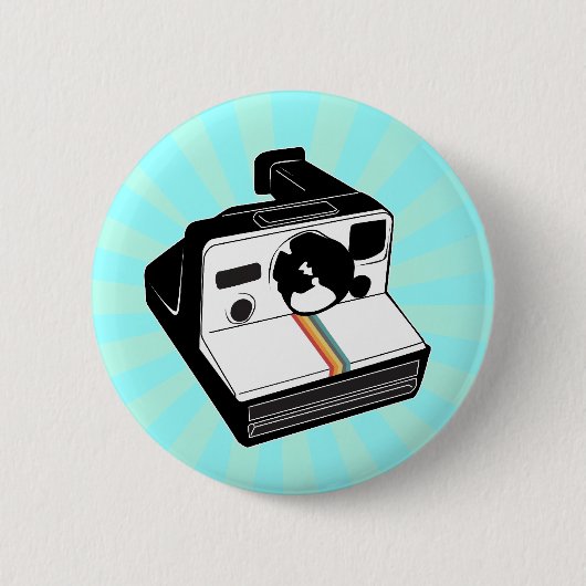 Vintage Kamera Button (Vorderseite)