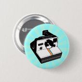 Vintage Kamera Button (Vorne & Hinten)