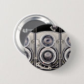 Vintage Kamera  Button (Vorne & Hinten)