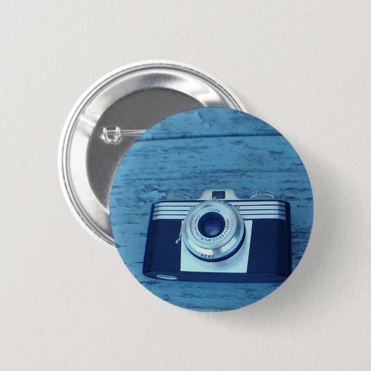 Vintage Kamera Button (Vorne & Hinten)