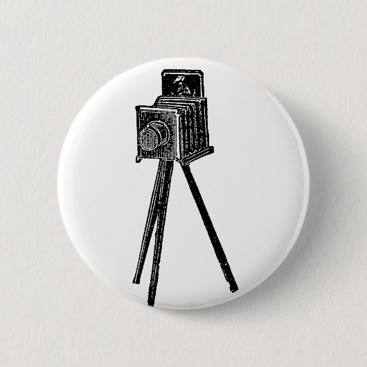 Vintage Kamera Button (Vorderseite)