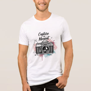 Vintage-Kamera-Capture-T-Shirt Tri-Blend Shirt