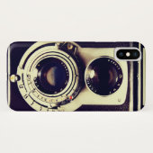 Vintage Kamera Case-Mate iPhone Hülle (Rückseite (Horizontal))