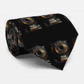 Vintage Kamera-Foto-Krawatte 2 Krawatte (Gerollt)