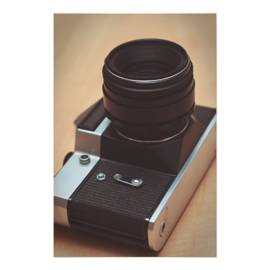 Vintage Kamera Fotodruck (Vorne)