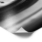 Vintage Kamera Fotodruck (Ecke)