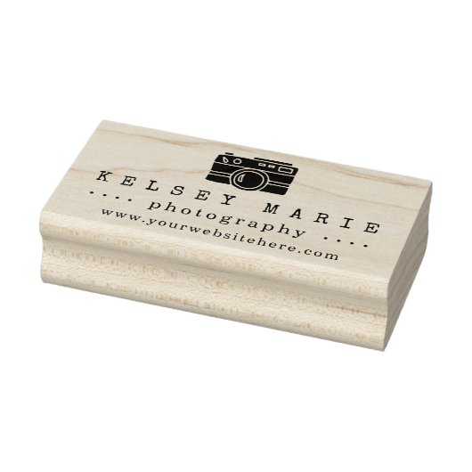 Vintage Kamera | Fotograf Gummistempel (Stempel)