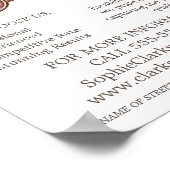 Vintage Kamera, Fotografie, Fotograf - Vermietung Poster (Ecke)