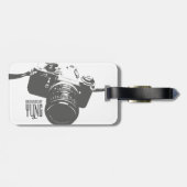 Vintage Kamera Gepäckanhänger (Rückseite horizontal)