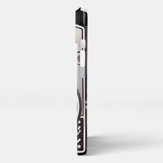 Vintage Kamera iPhone Hülle (Linke Seite)