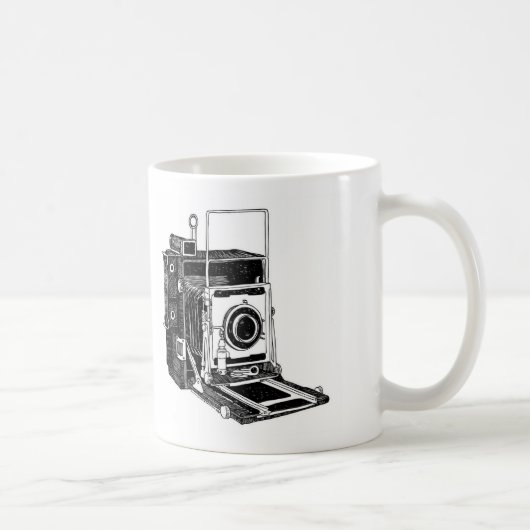 Vintage Kamera Kaffeetasse (Rechts)