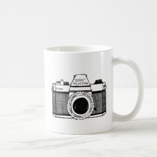 Vintage Kamera Kaffeetasse