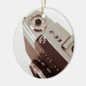 Vintage Kamera Keramik Ornament (Links)