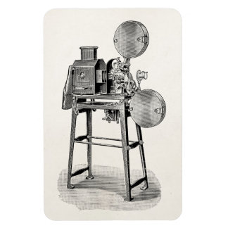 Vintage Kamera-Kinematografie-Ausrüstung Magnet