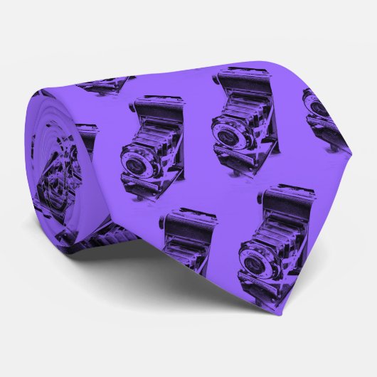 Vintage Kamera Krawatte (Gerollt)