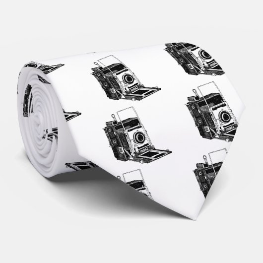 Vintage Kamera Krawatte (Gerollt)