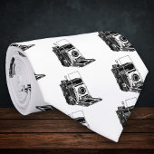 Vintage Kamera Krawatte