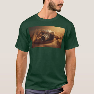 Vintage-Kamera-Kunst Nr. 09 Retro-Analogstil retro T-Shirt