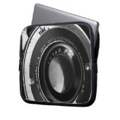 Vintage Kamera-Laptop-Hülse Laptopschutzhülle (Vorderseite Links)