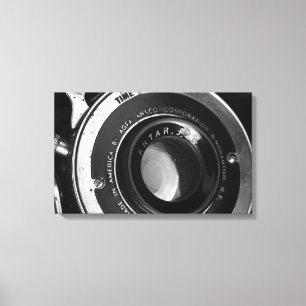 Vintage Kamera Leinwanddruck