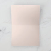 Vintage Kamera mit Foto Dankeskarte (Innenseite)