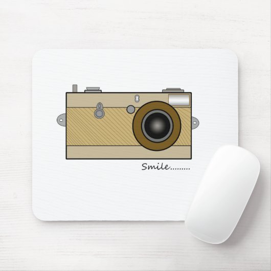 Vintage Kamera Mousepad (Mit Mouse)