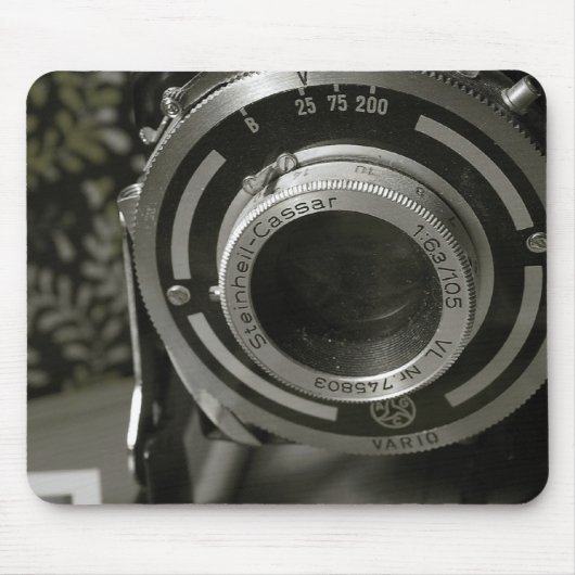 Vintage Kamera Mousepad (Vorne)