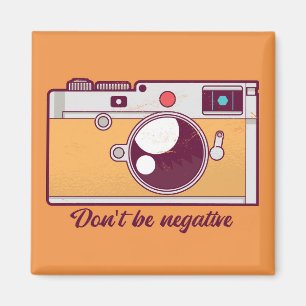 Vintage Kamera, nicht negativ Magnet