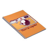 Vintage Kamera, nicht negativ Notizblock (Rechte Seite)