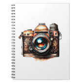 Vintage Kamera Notizblock (Vorderseite)