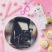 Vintage Kamera Pappteller (Party)