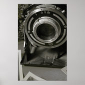 Vintage Kamera Poster (Vorne)