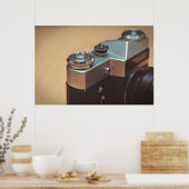 Vintage Kamera Poster (Küche)