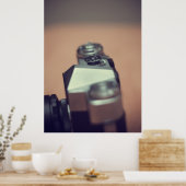 Vintage Kamera Poster (Küche)