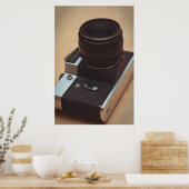 Vintage Kamera Poster (Küche)