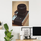 Vintage Kamera Poster (Heimbüro)